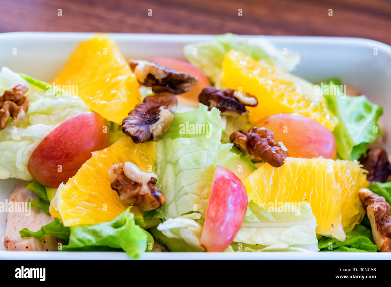 Delicate salad with kiwi fruit Delicate salad with kiwi fruit