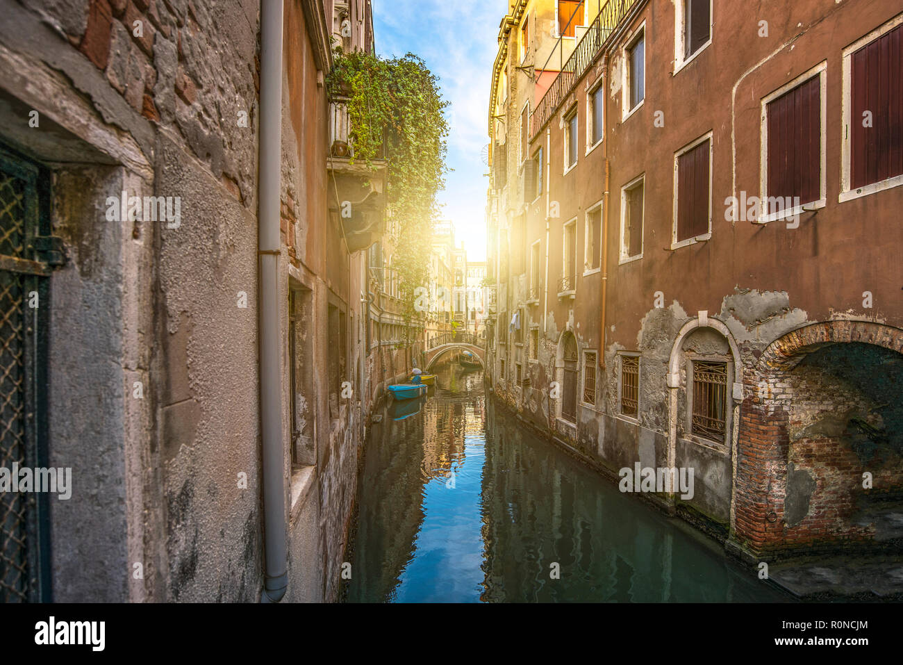 Italy Venice Sunset Over The Beautiful Canals Of Venice On A Summer italy-venice-sunset-over-the-beautiful-canals-of-venice-on-a-summer