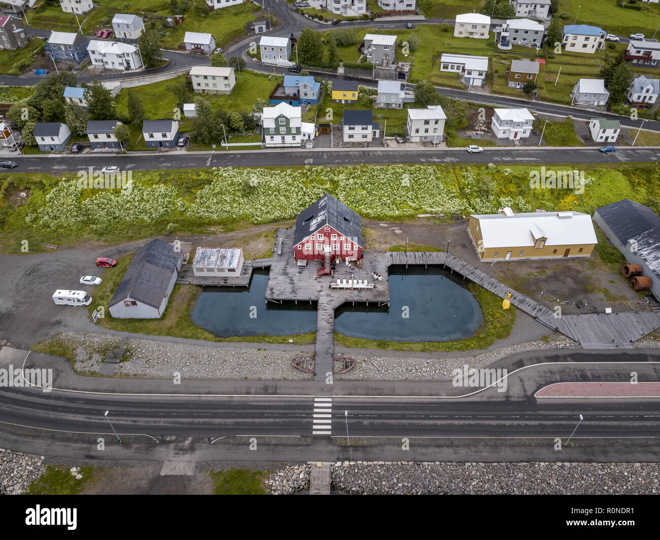 The Herring Era Museum, Siglufjordur, Northern Iceland Stock Photo