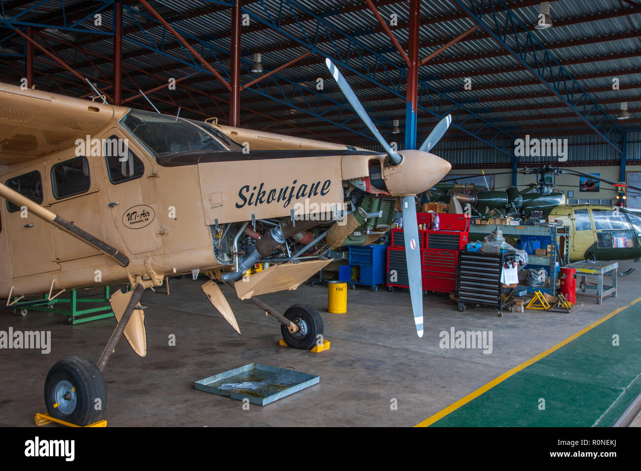 Airshow at the Swartkops airbase, Pretoria, South Africa Stock Photo