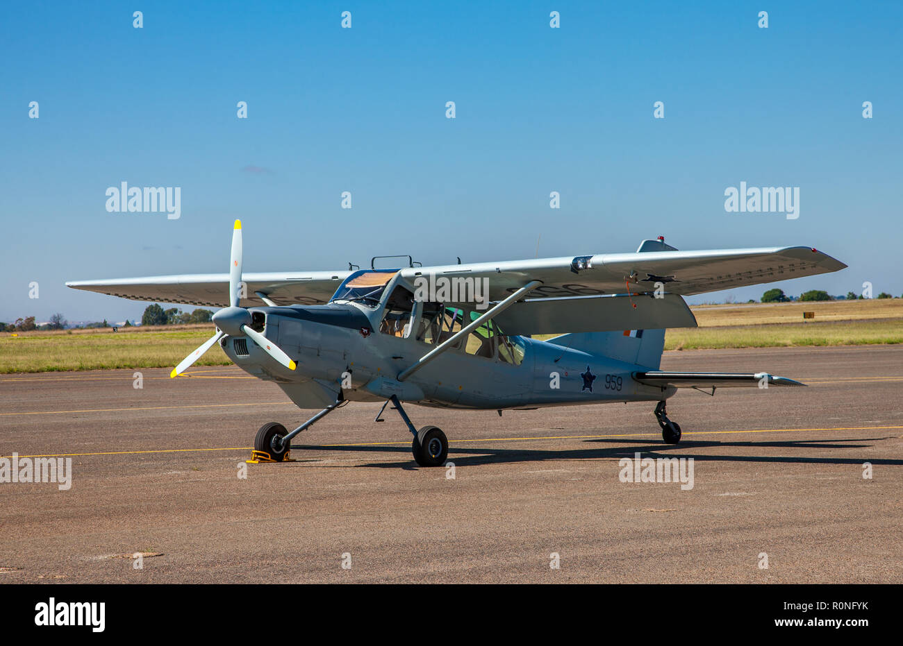 Airshow at the Swartkops airbase, Pretoria, South Africa Stock Photo