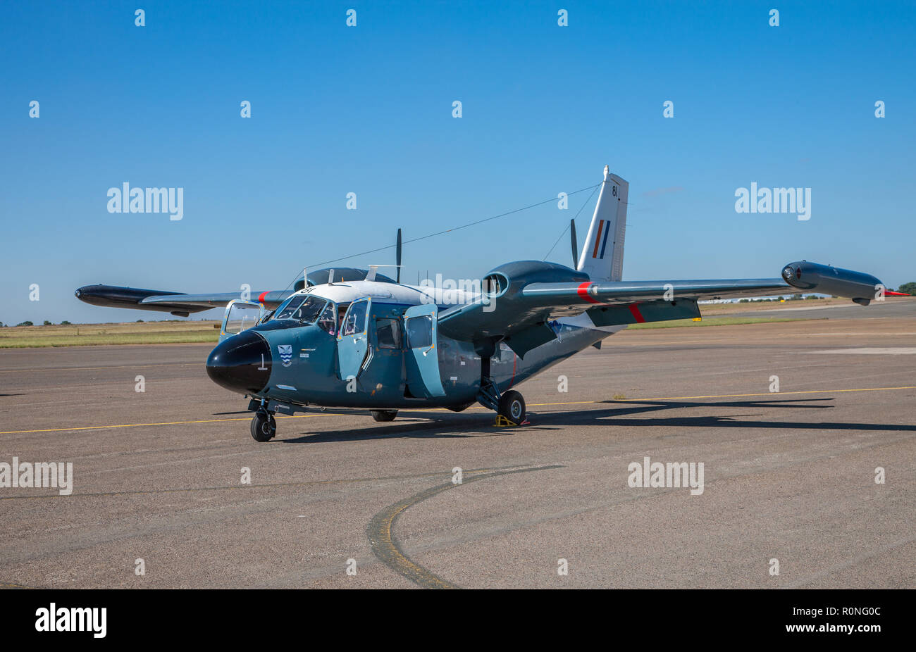 Airshow at the Swartkops airbase, Pretoria, South Africa Stock Photo