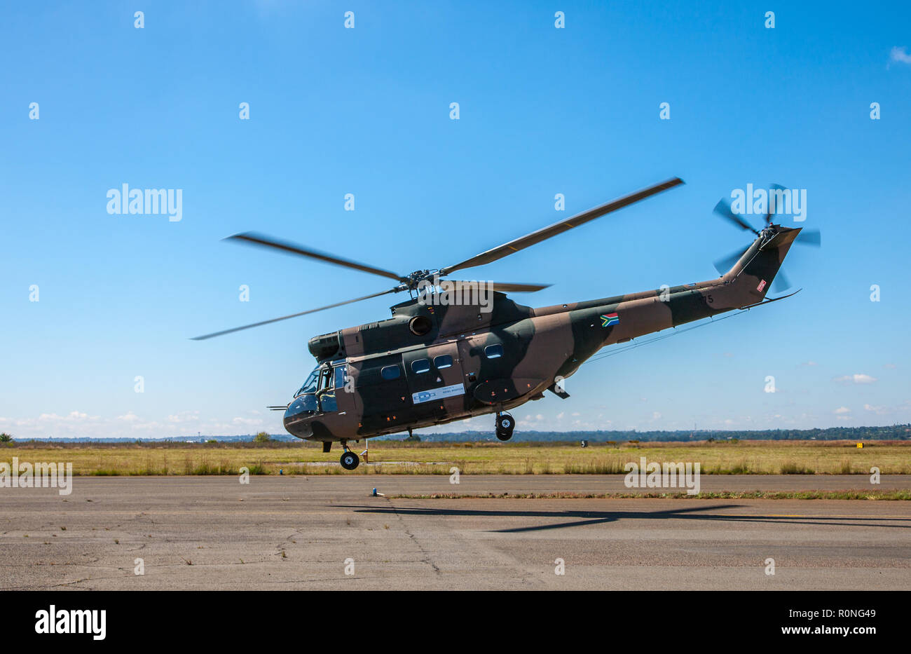 Airshow at the Swartkops airbase, Pretoria, South Africa Stock Photo
