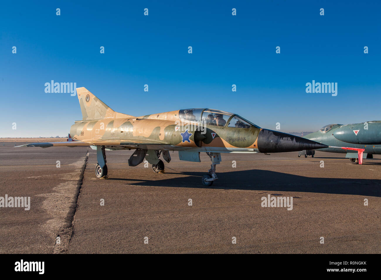 Airshow at the Swartkops airbase, Pretoria, South Africa Stock Photo