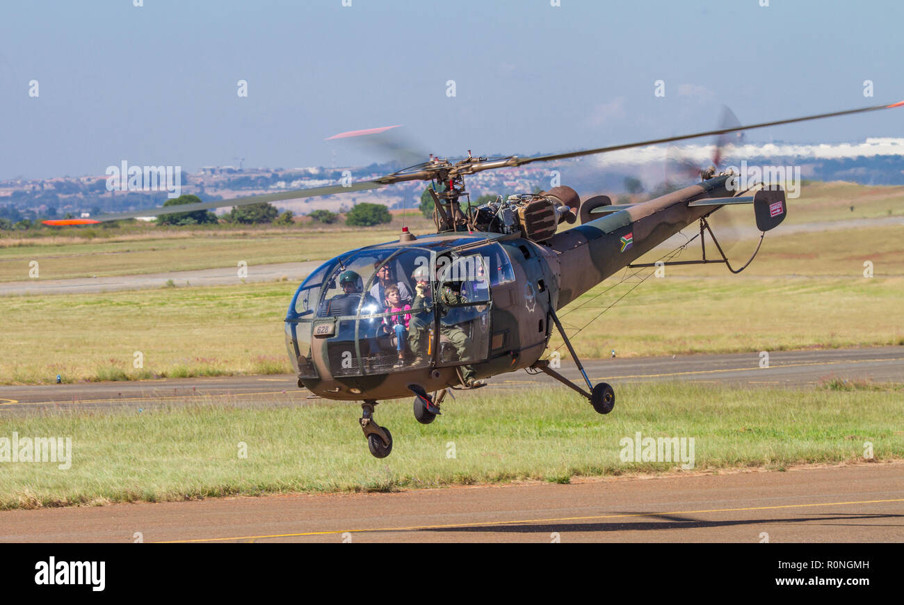 Airshow at the Swartkops airbase, Pretoria, South Africa Stock Photo