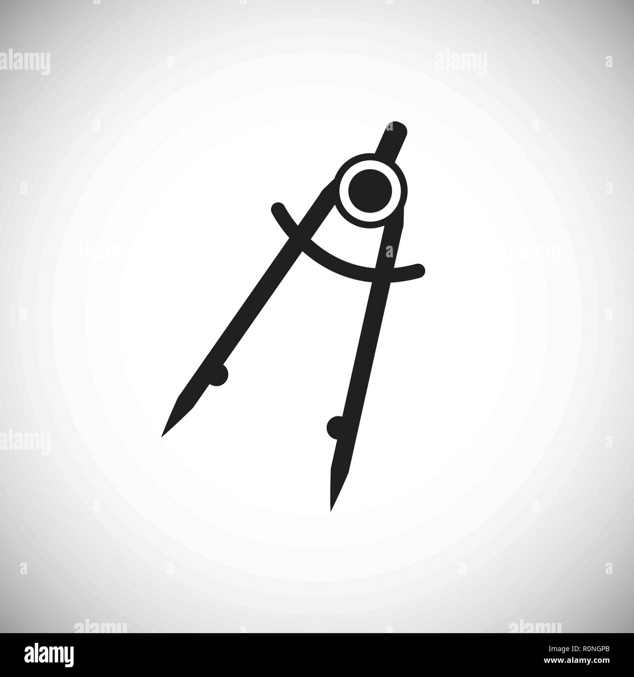 Geometry divider on white background Stock Vector Image & Art Alamy