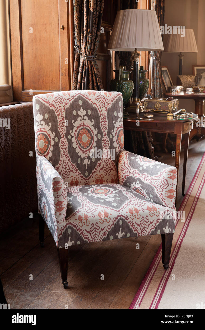 Armchair patterned sale