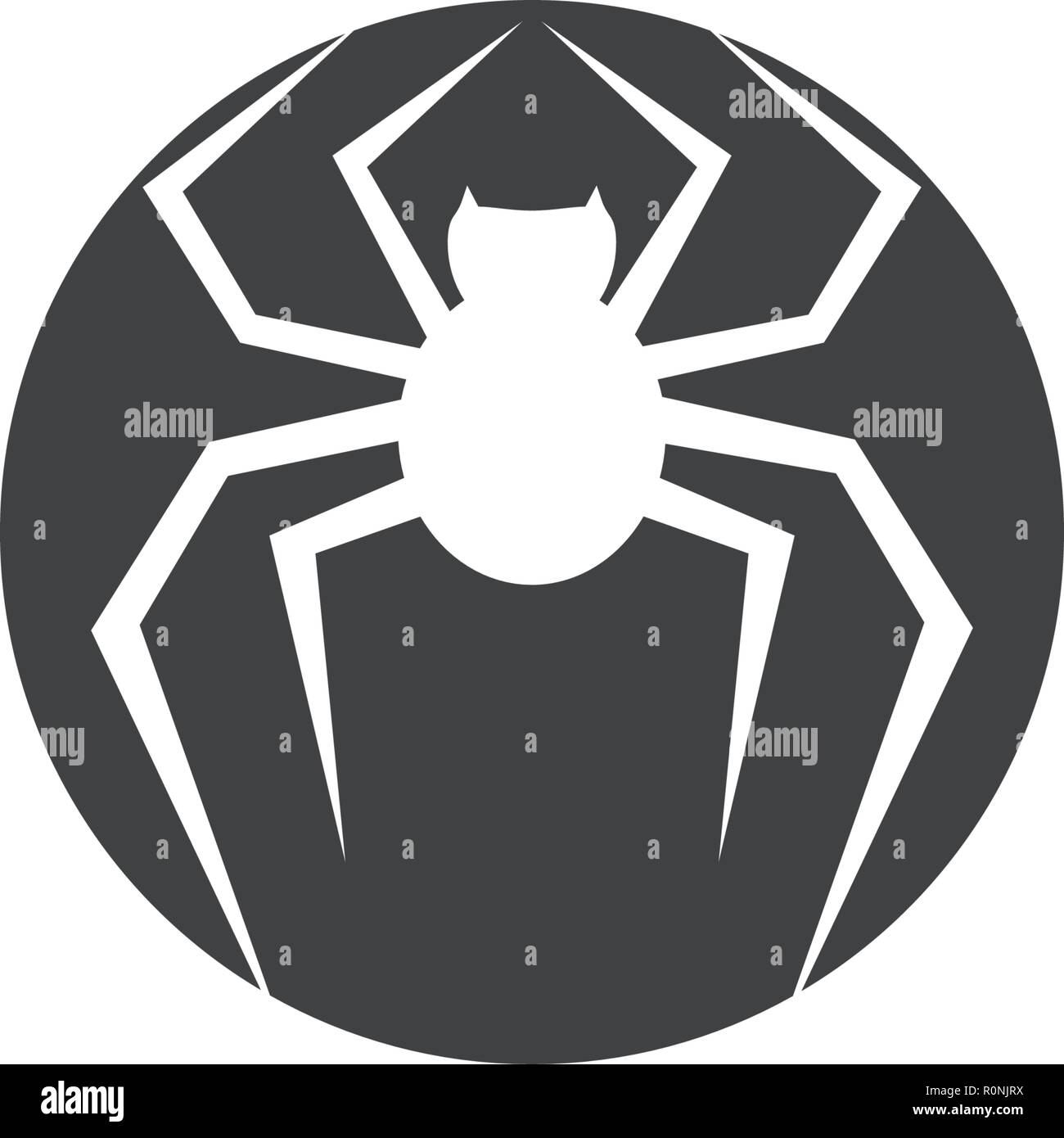 Spider Logo Design Vector Illustration Design Template Stock Vector Image Art Alamy