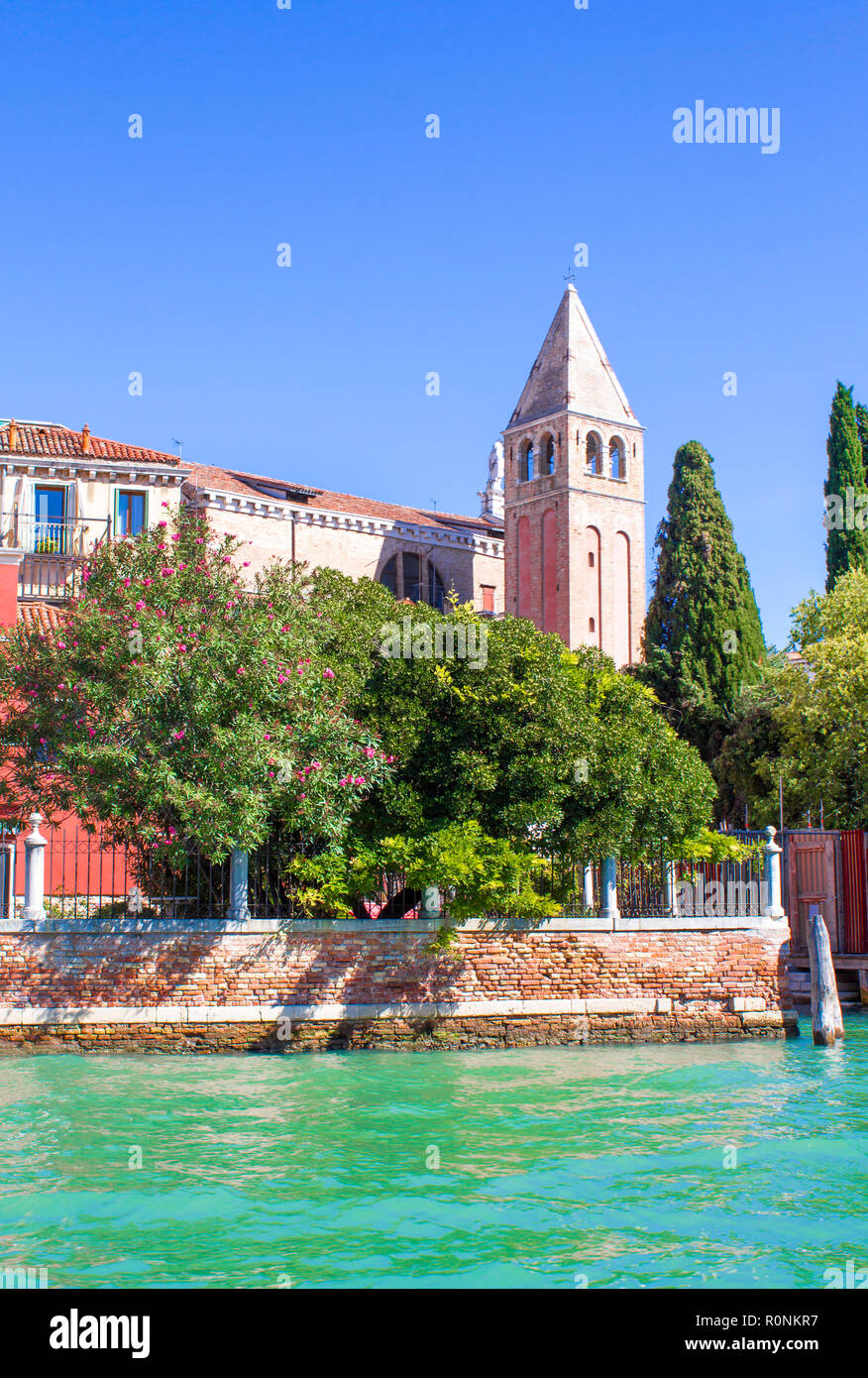 houses on the Grand Canal in Venice Stock Photo - Alamy