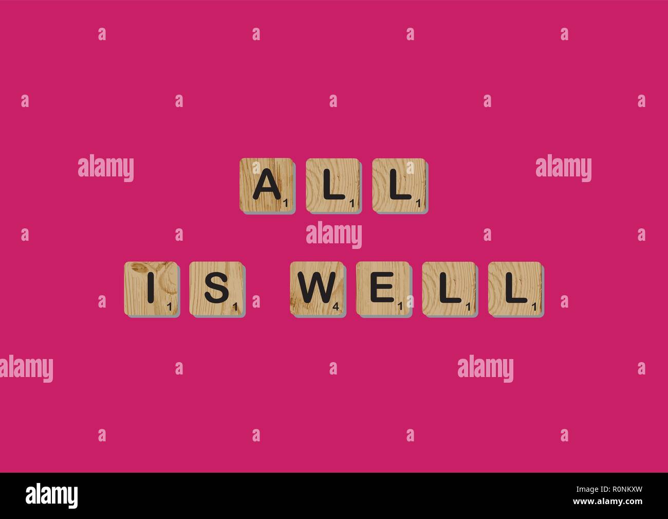 Scrabble letters alphabet Stock Vector Images - Alamy