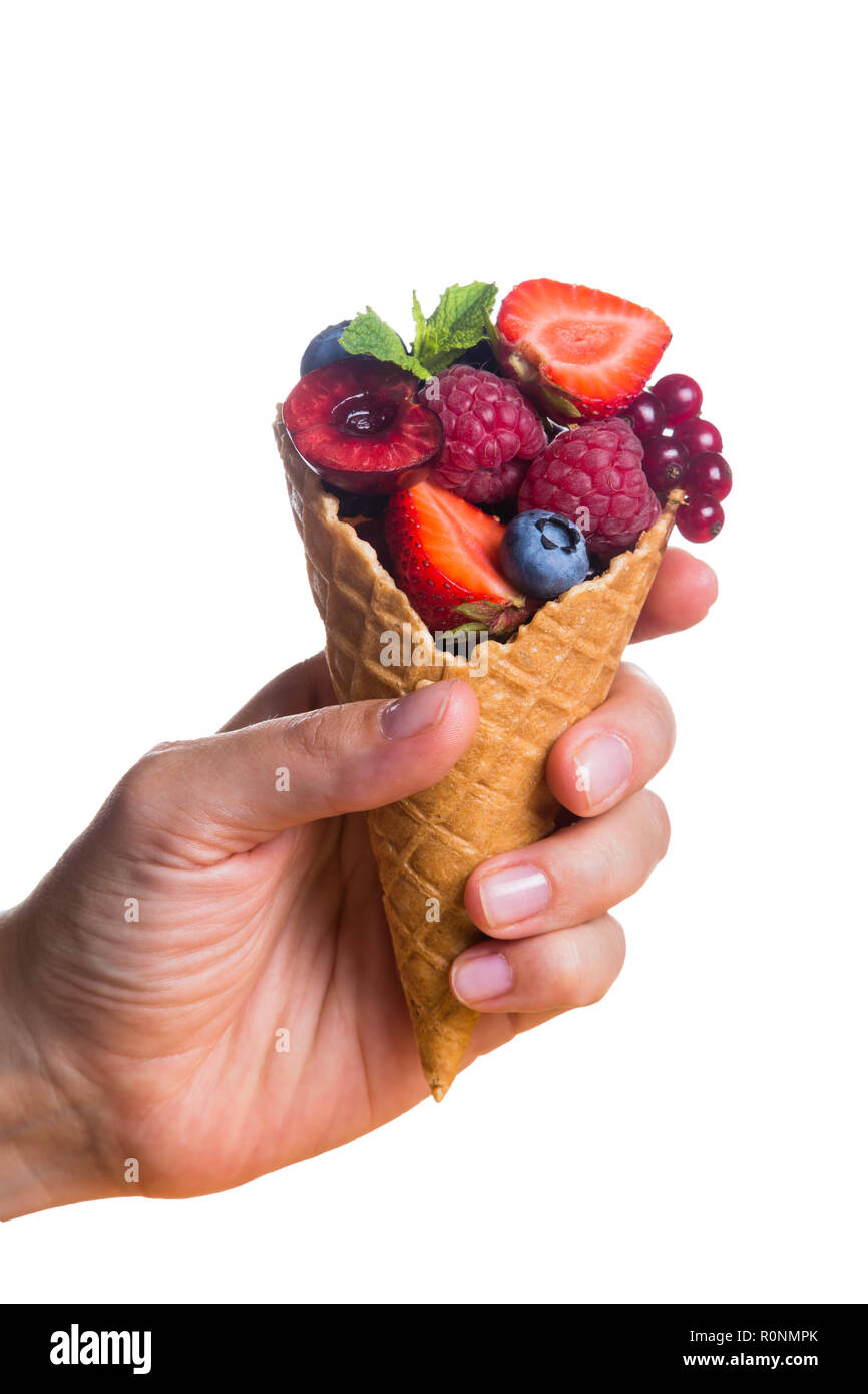 Low calories dessert concept Stock Photo Alamy