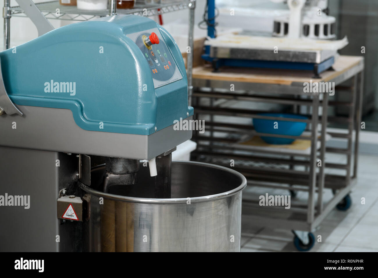 Dough kneading machine Stock Photo