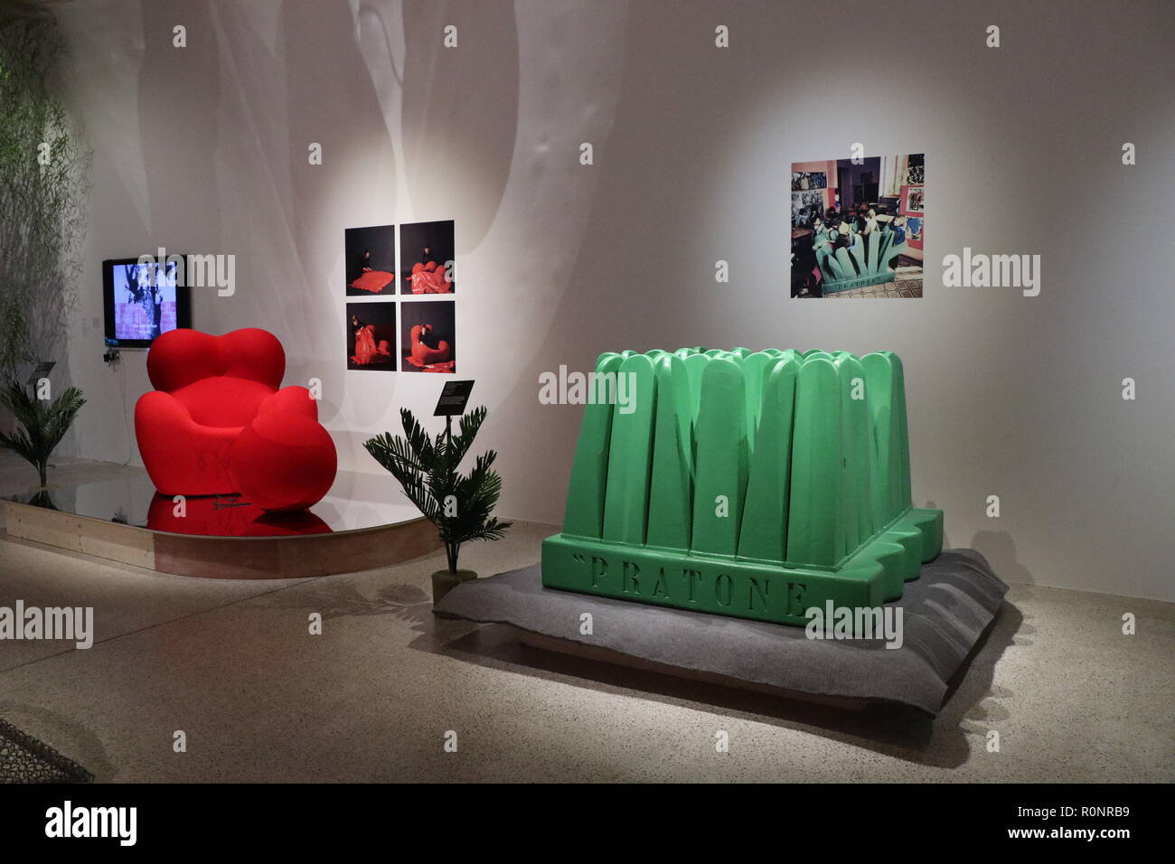 The Design Museum Home Fiture 7 November 2018  - 24 March 2019 Stock Photo