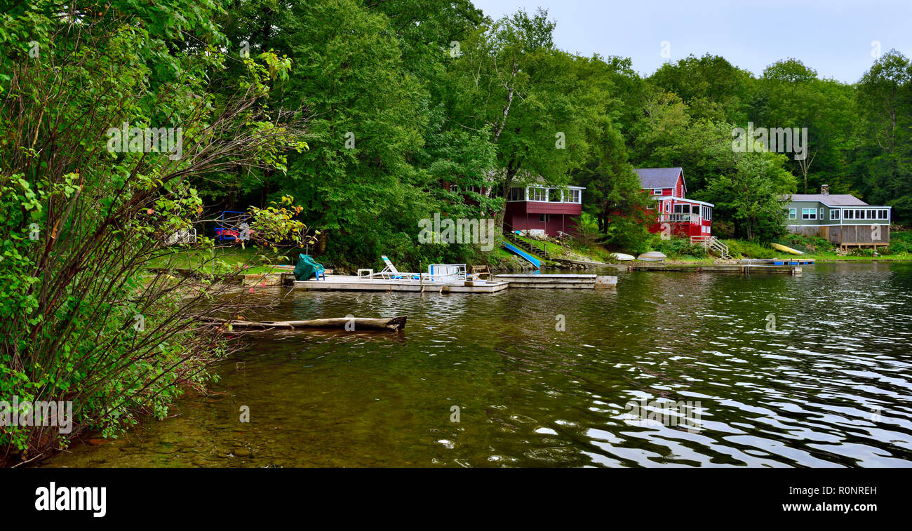 Greenwater Pond near Becket, Massachusetts, USA Stock Photo Alamy