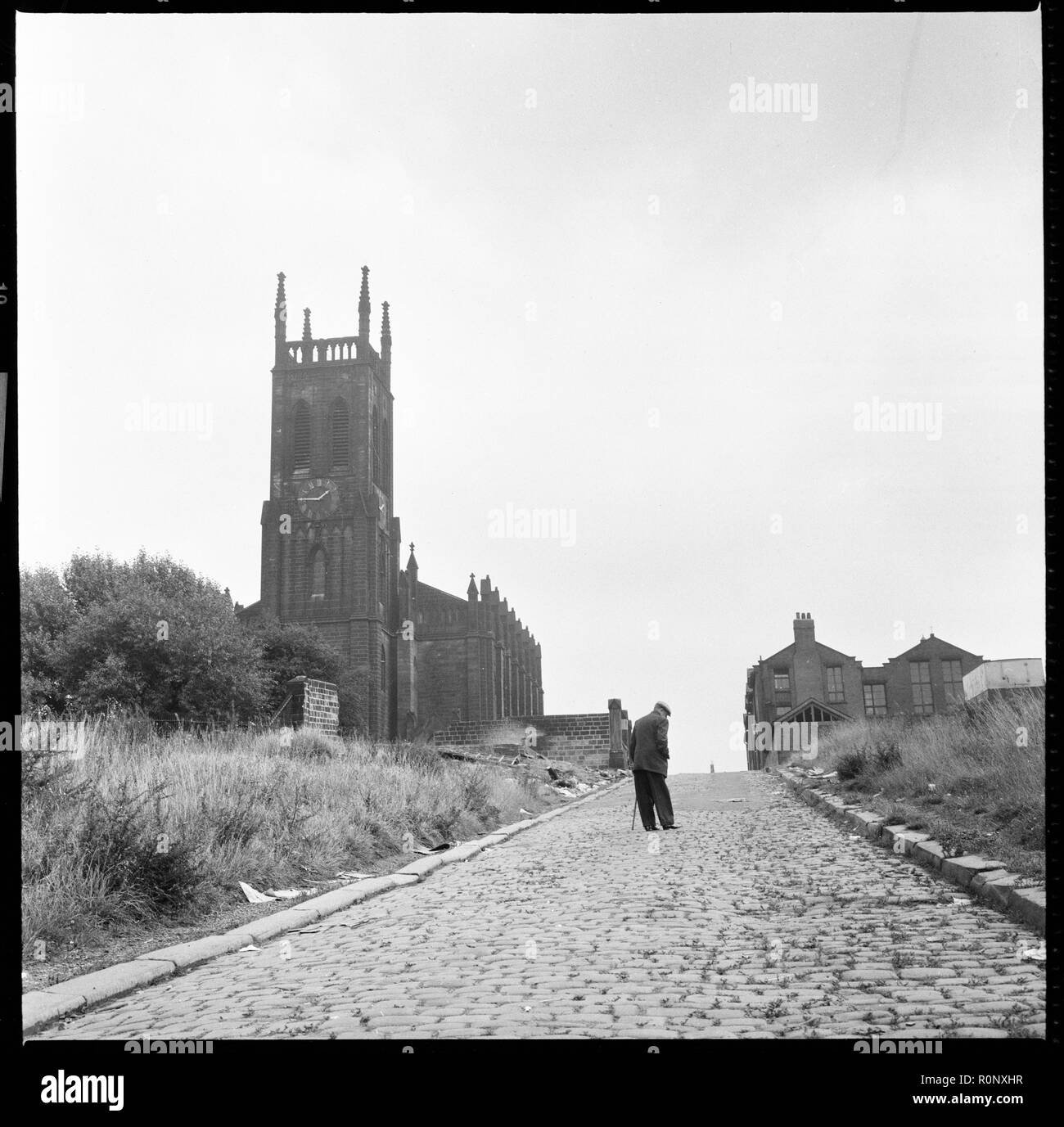 St Mary's Church, St Mary's Street, Quarry Hill, Leeds, West Yorkshire, c1966-c1974. Creator: Eileen Deste. Stock Photo