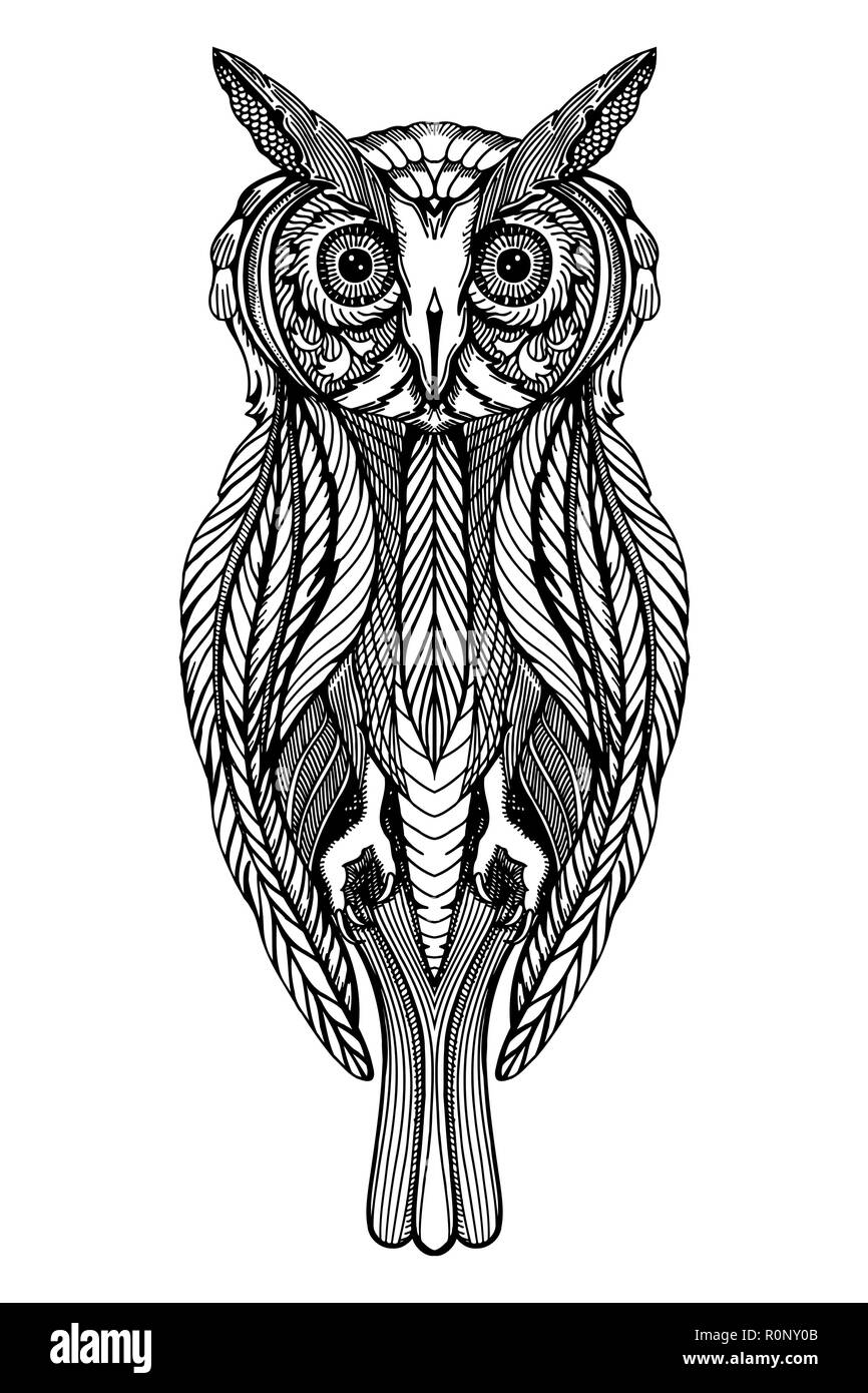 Discover more than 133 owl mehndi design