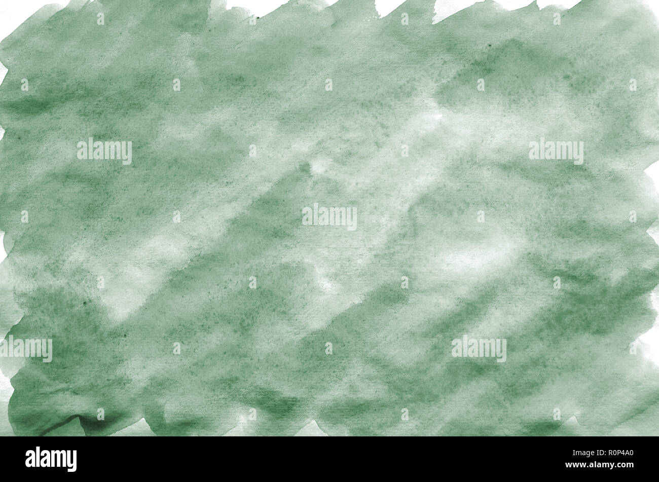 Colorful Dark Green Watercolor Background For Wallpaper Aquarelle
