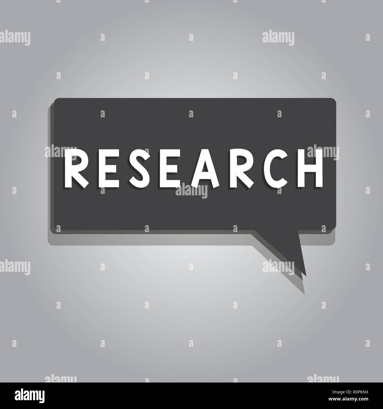 Text sign showing Research. Conceptual photo systematic investigation ...
