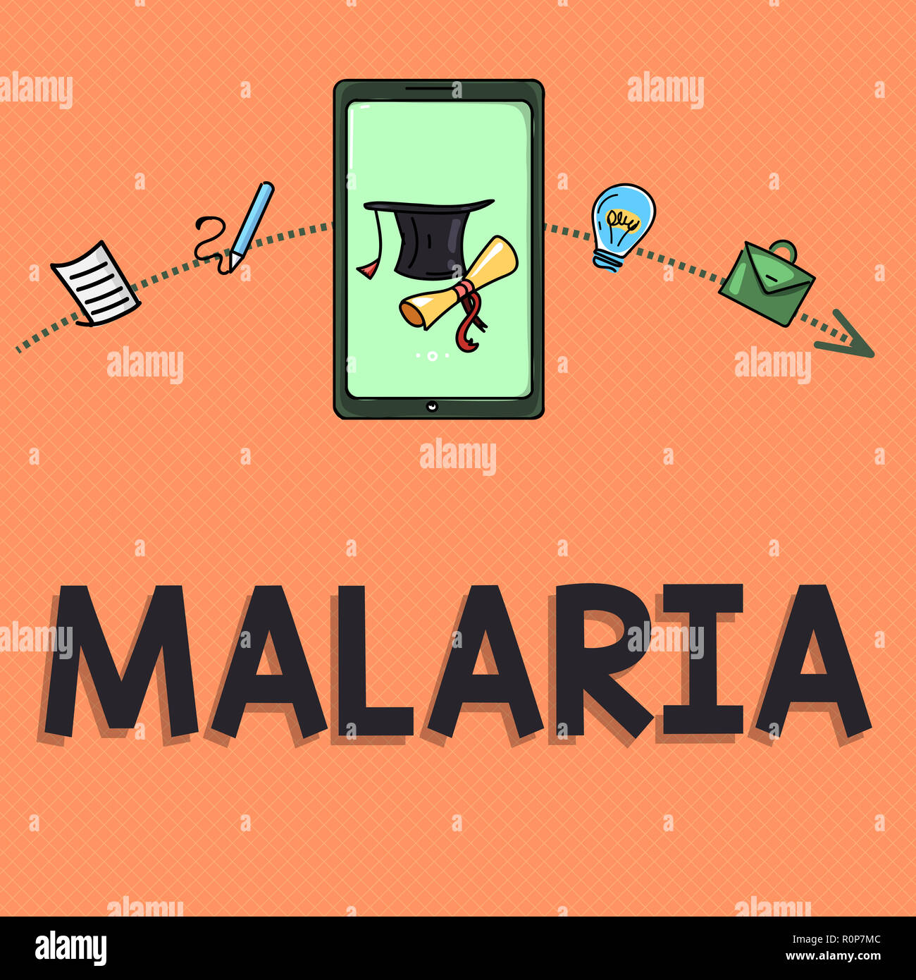 Writing Note Showing Malaria Business Photo Showcasing Life Threatening Mosquito Borne Blood Disease Periods Of Fever Stock Photo Alamy
