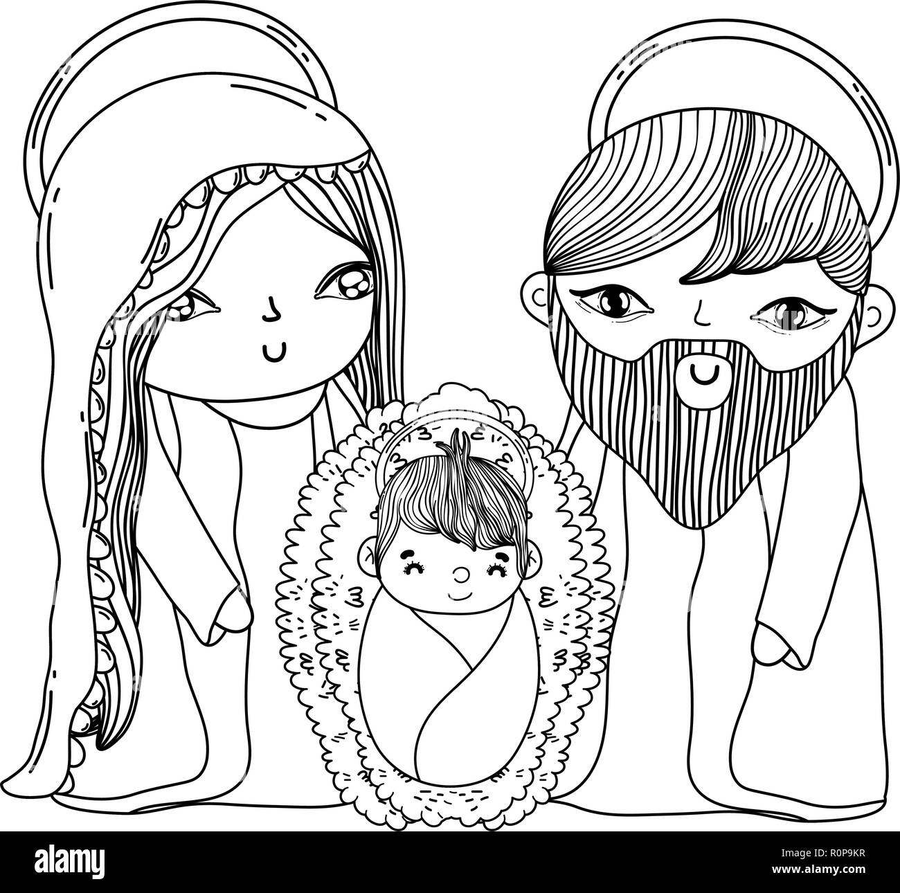Mary joseph desert Black and White Stock Photos & Images - Alamy
