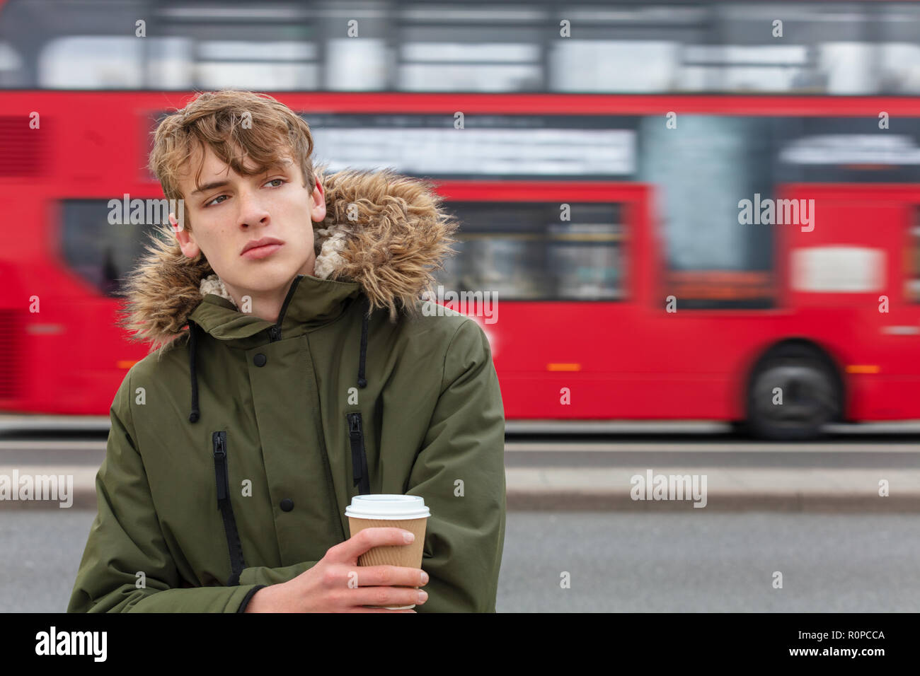 Parka jacket london hi-res stock photography and images - Alamy