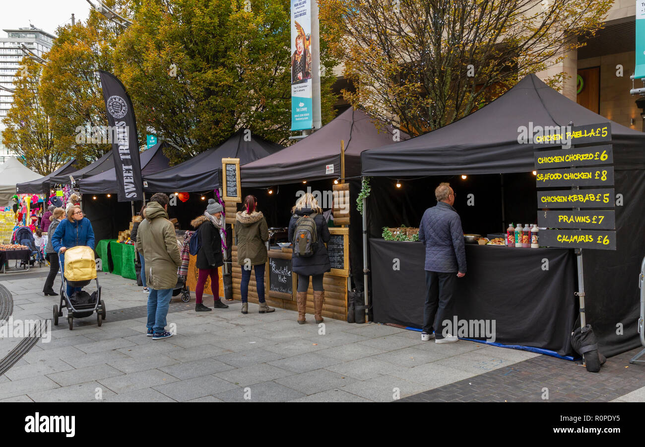 The Makers Market, craft and food market at the Lowry Outlet Shopping