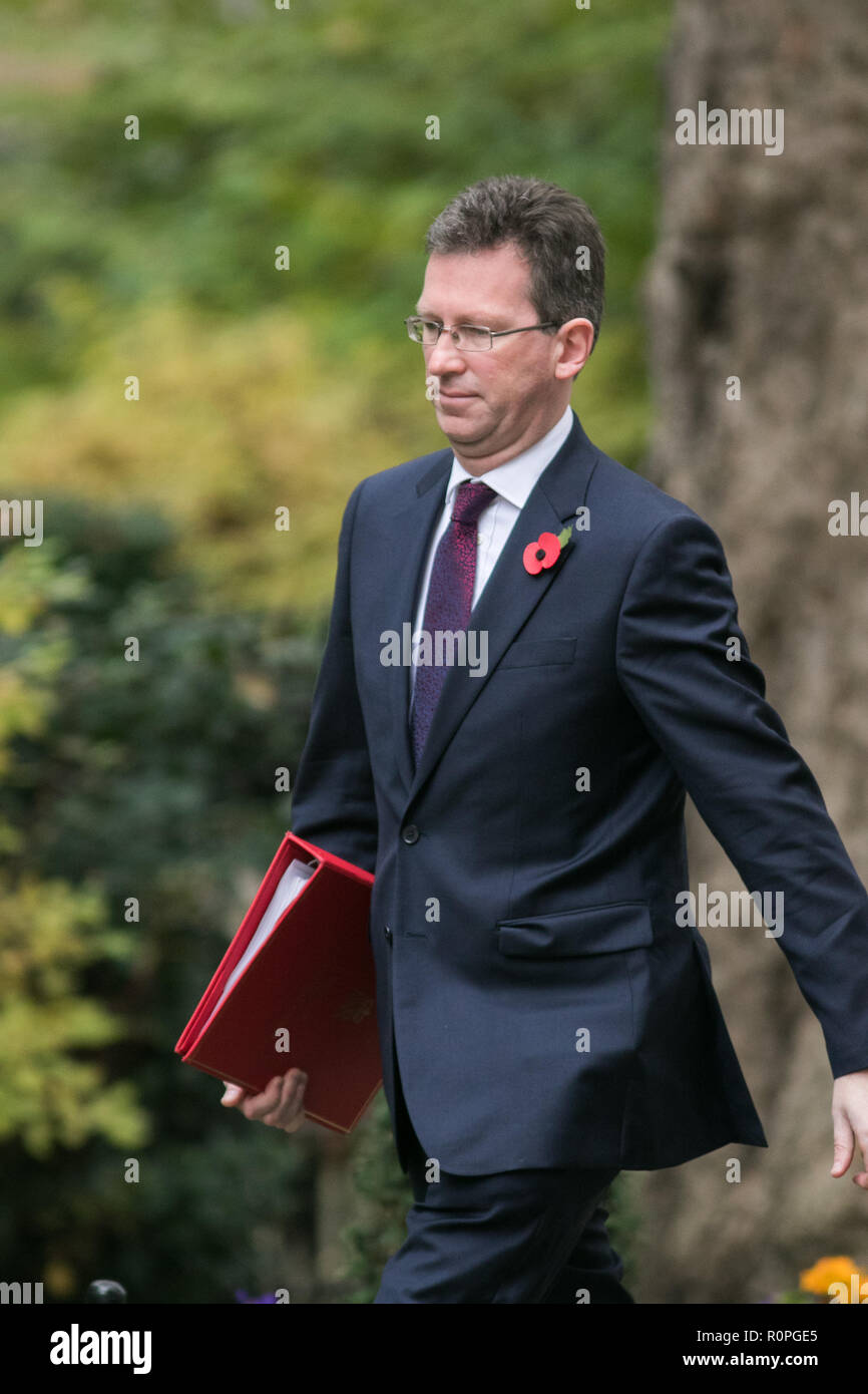 London UK. 6th November 2018. Jeremy Wright MP Secretary of State for Digital, Culture, Media and Sport Credit: amer ghazzal/Alamy Live News Stock Photo