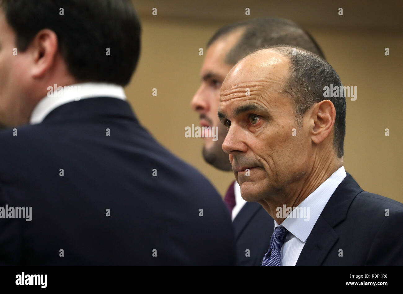 Fort Lauderdale, FL, USA. 28th Aug, 2017. Benjamin Waxman, a defense attorney for accused killer Pablo Ibar, attends a hearing for the long-running case known as the Casey's Nickelodeon murders. A new trial is set for Ibar in February 2018 Credit: Sun-Sentinel/ZUMA Wire/Alamy Live News Stock Photo