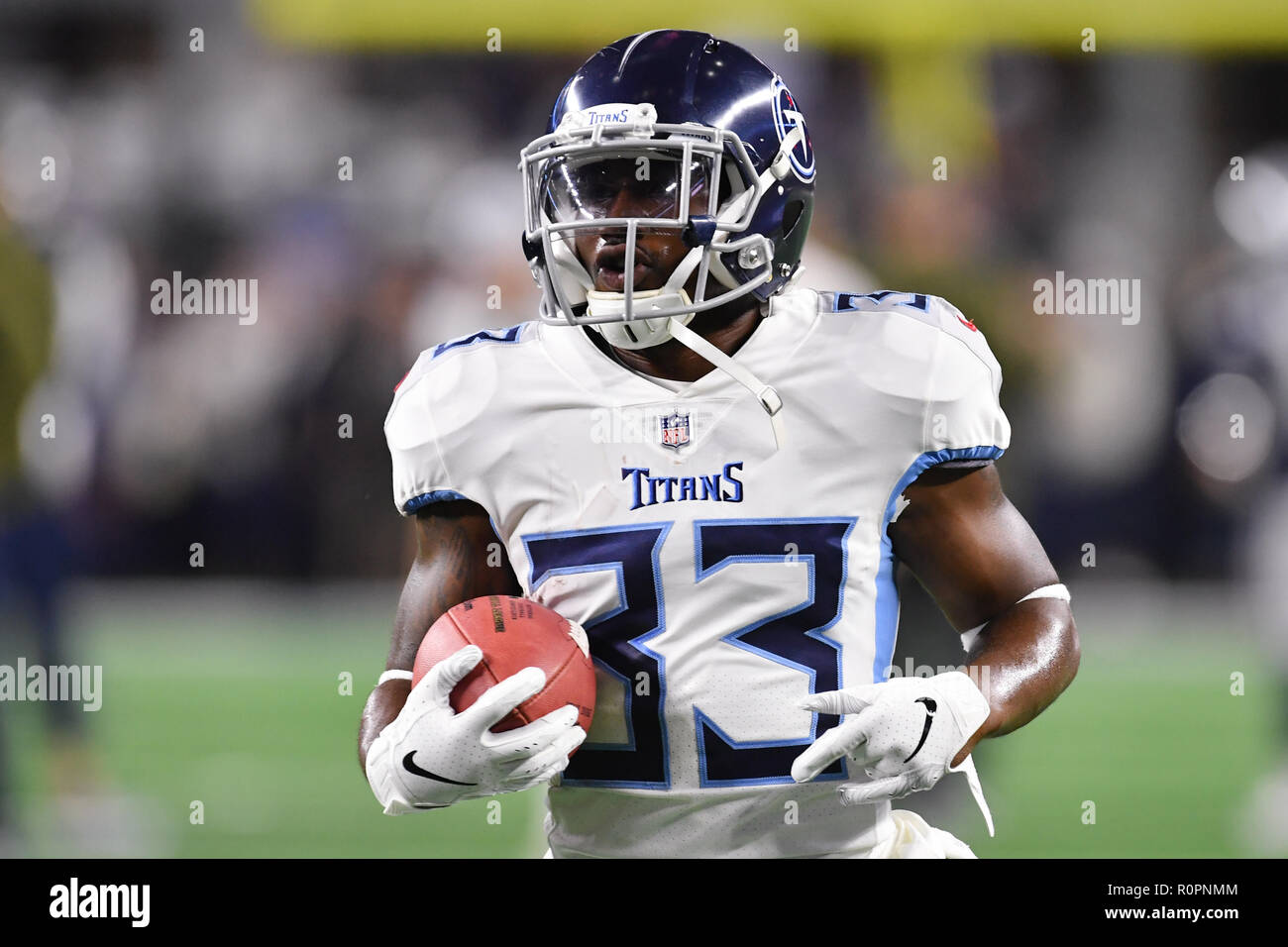 Arlington, Texas, USA. 5th Nov, 2018. Tennessee Titans running back ...