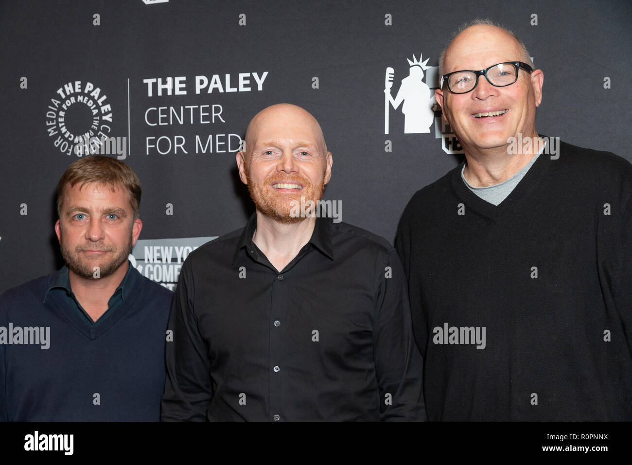 New York, USA. 6th November, 2018. Peter Billingsley, Bill Burr, Michael Price attend Paleyfest F is for Family at Paley Center for Media Credit: lev radin/Alamy Live News Stock Photo