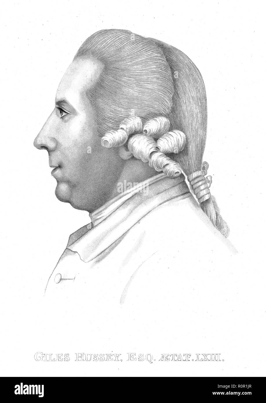 Giles Hussey, 1773, (1814). Creator: Giles Hussey. Stock Photo