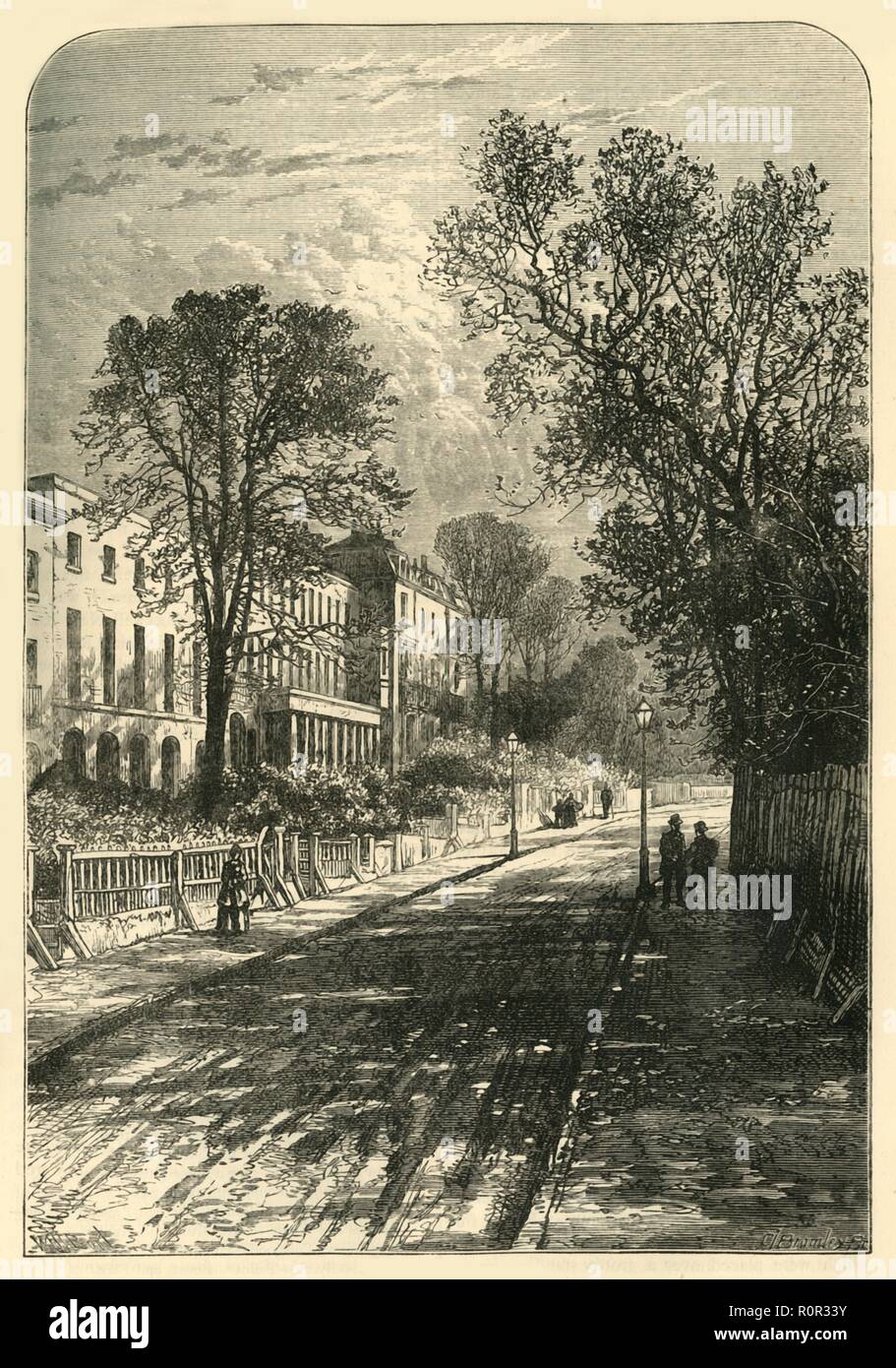 'Camberwell Grove', (c1878). Creator: Unknown. Stock Photo