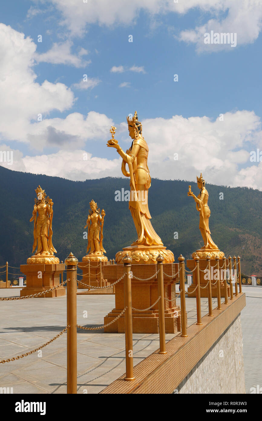 Buddha Dordenma Statue,Thimphu, Bhutan Stock Photo