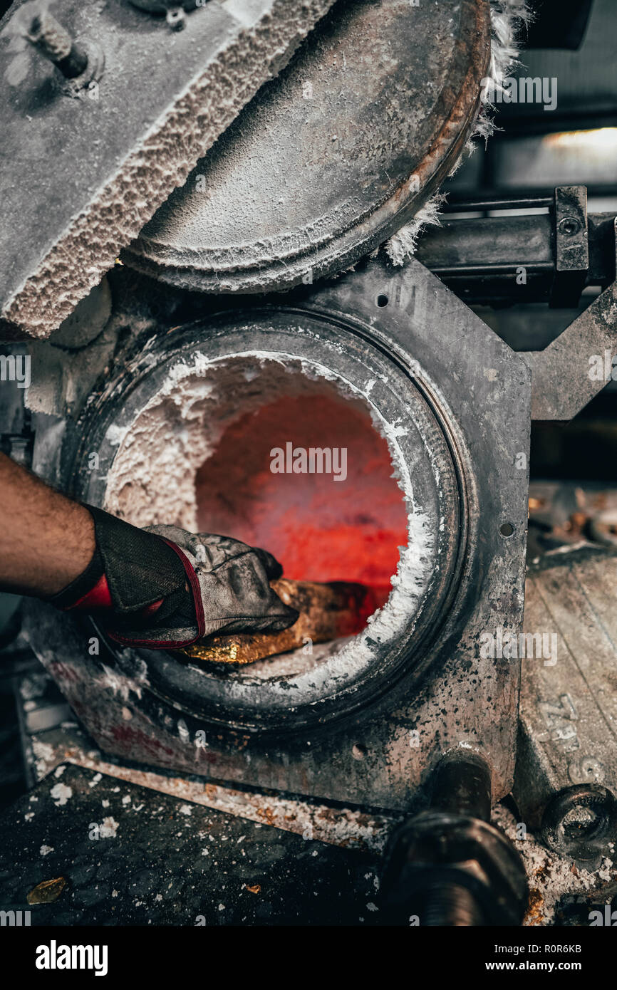 Brass processing in my family's industry Stock Photo Alamy