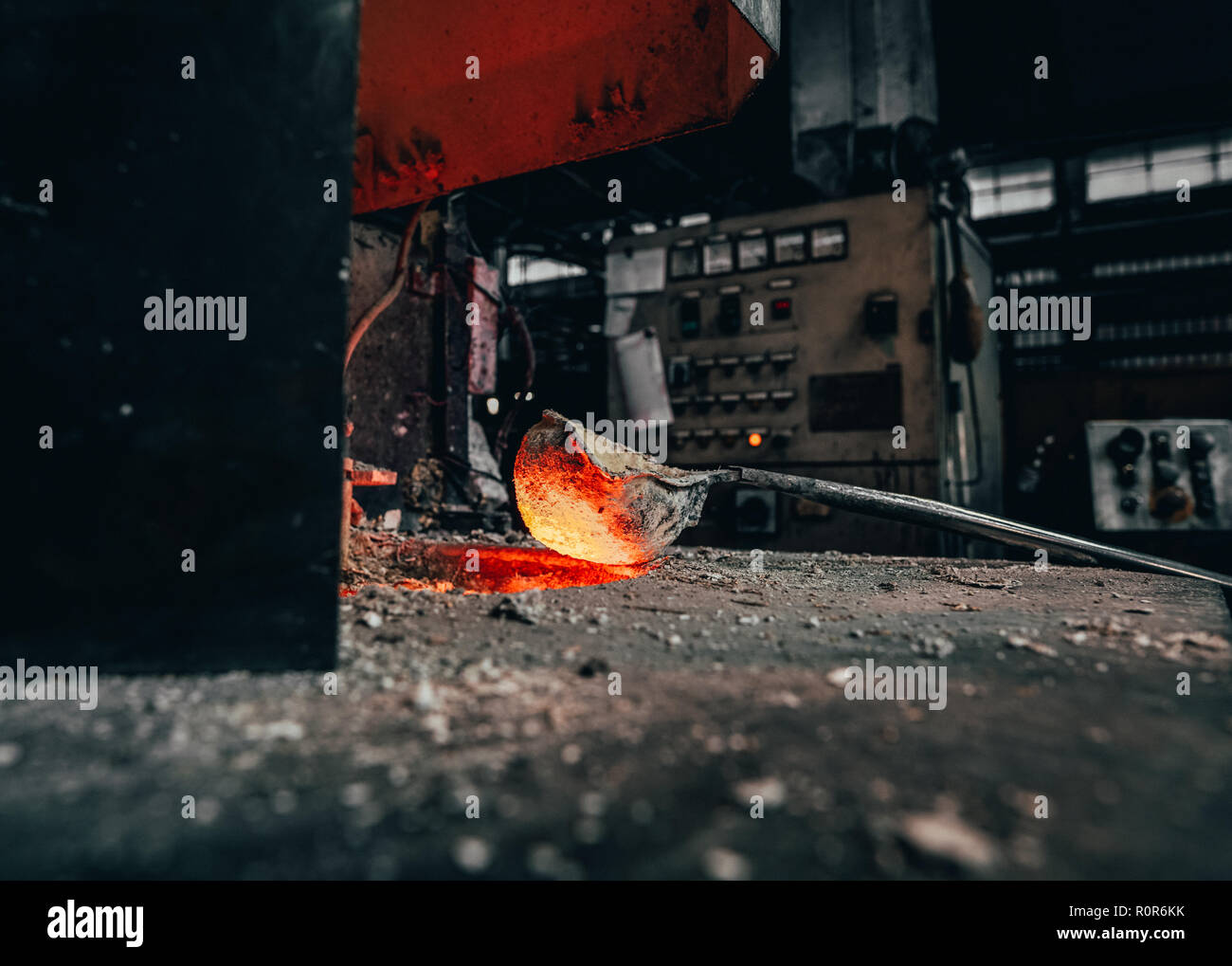 Brass processing in my family's industry Stock Photo Alamy