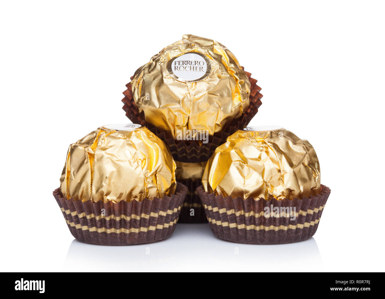 Ferrero chocolate balls Cut Out Stock Images & Pictures Alamy