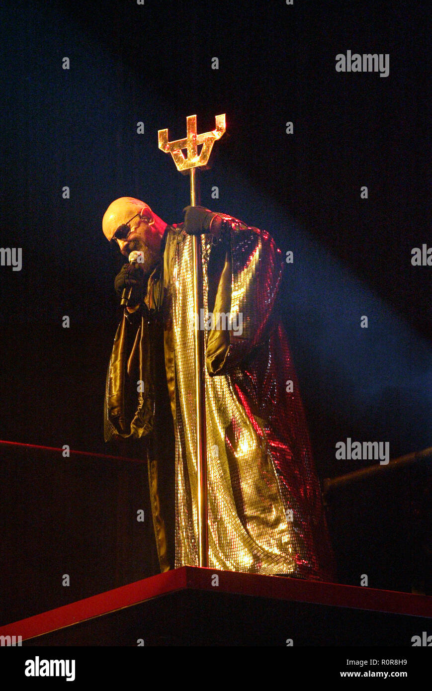 Rob Halford Judas Priest performing live in concert at Acer Arena. Sydney, Australia. 13.09.08