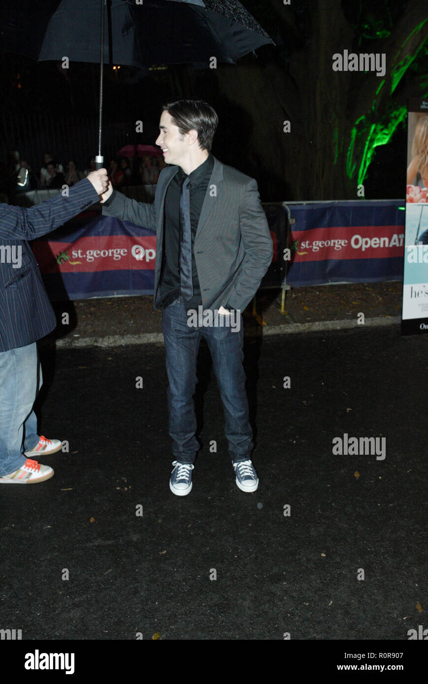 Justin Long and Ginnifer Goodwin The premiere of 'He's Just Not That