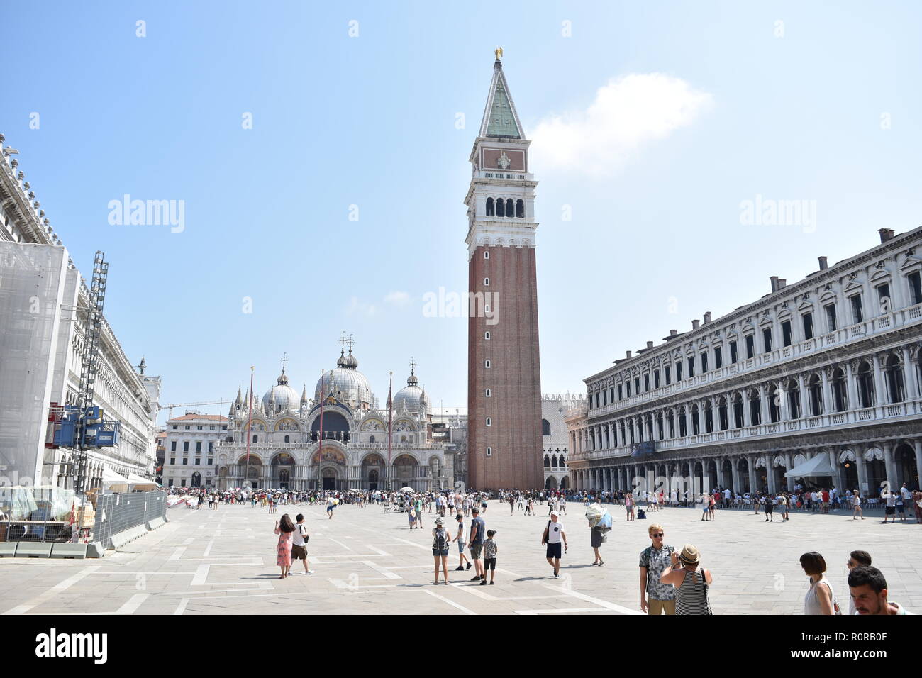 San Marc Square in Venice Stock Photo - Alamy