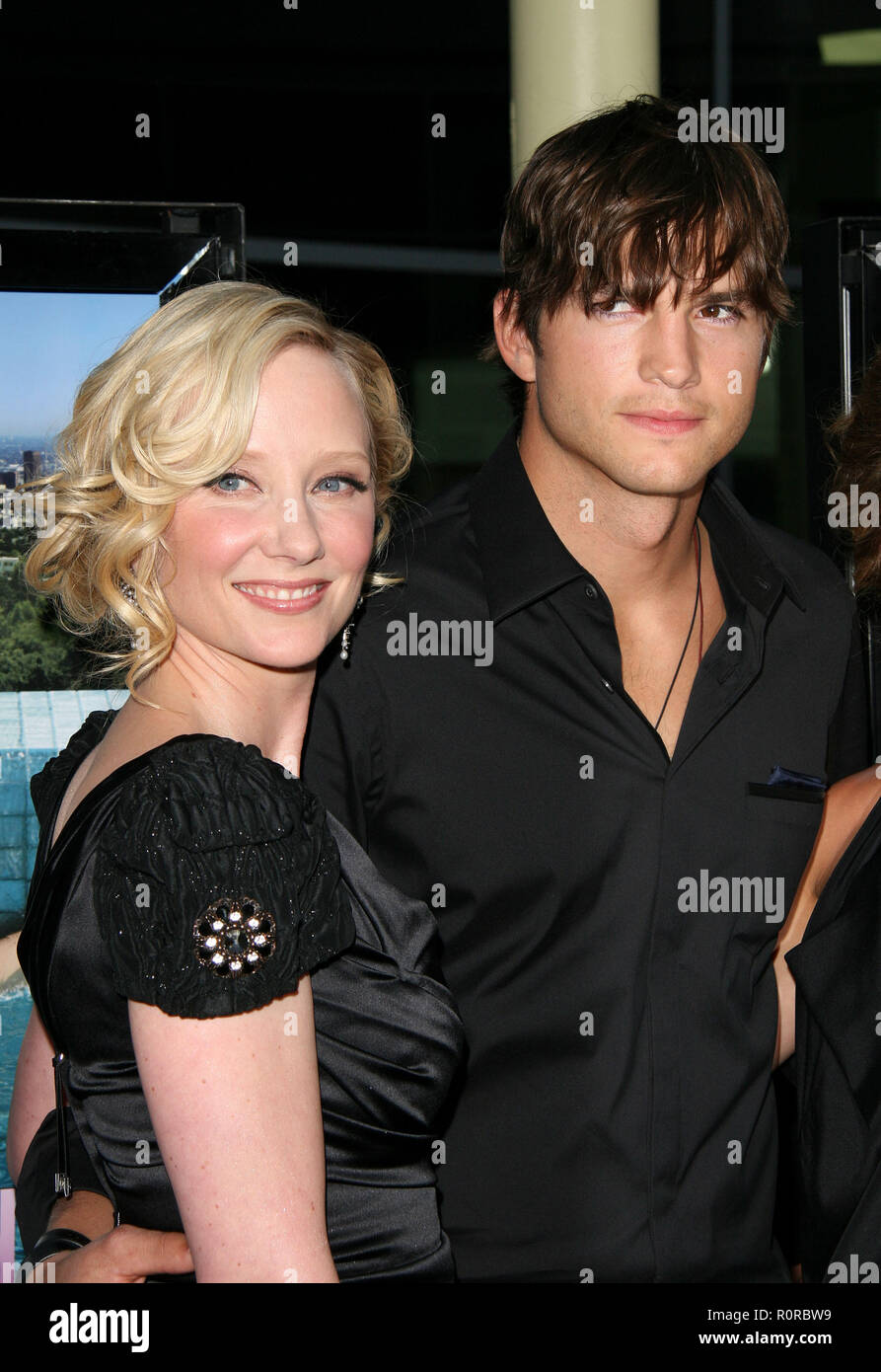 Anne Heche and Ashton Kutcher - Spread Los Angeles Premiere at the