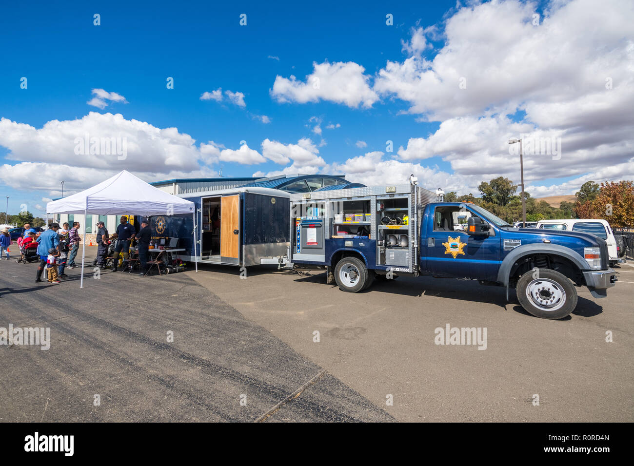 October 6, 2018 Livermore / CA / USA - Alameda County Police department ...