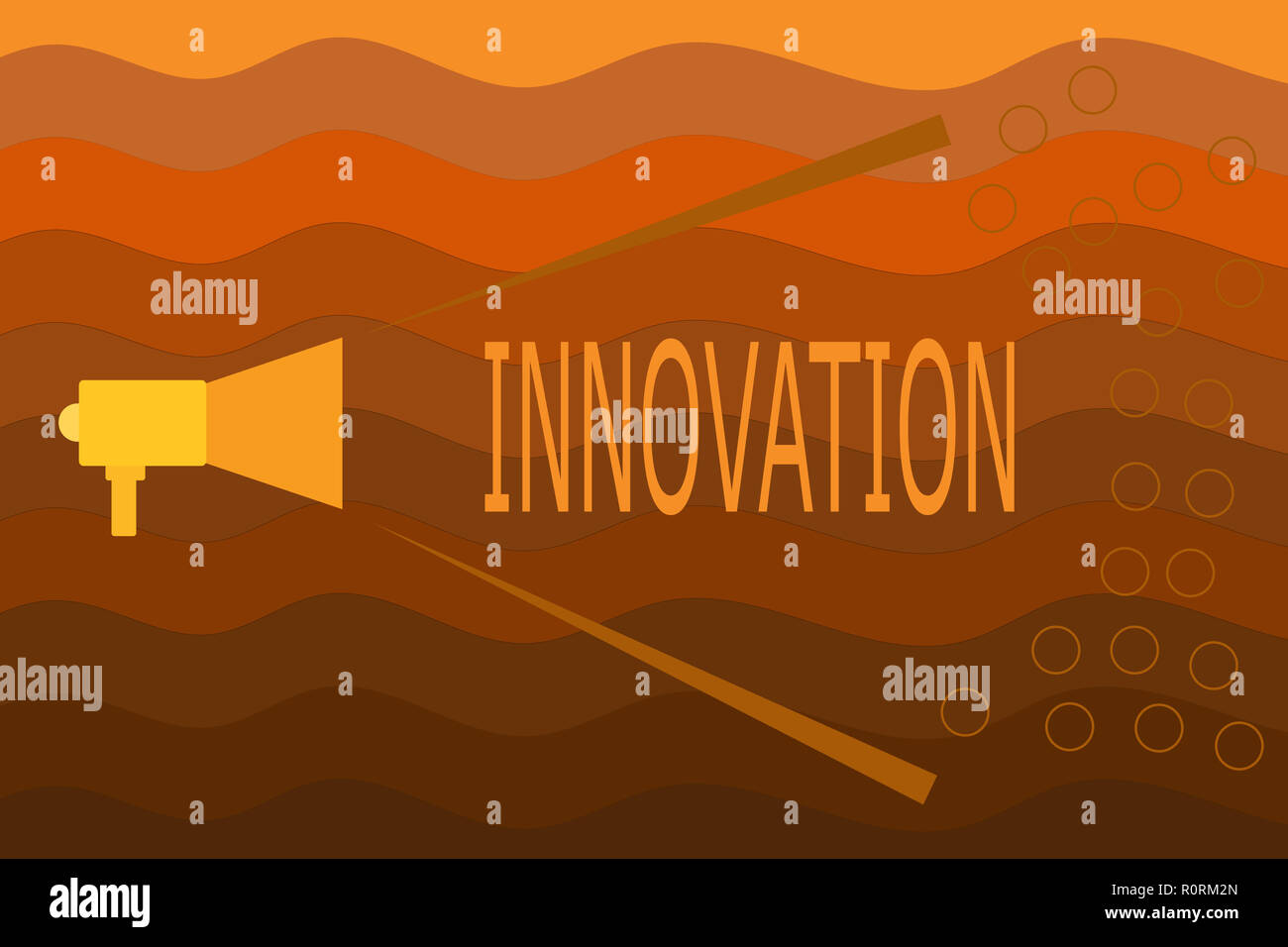 Text sign showing Innovation. Conceptual photo New method idea product ...