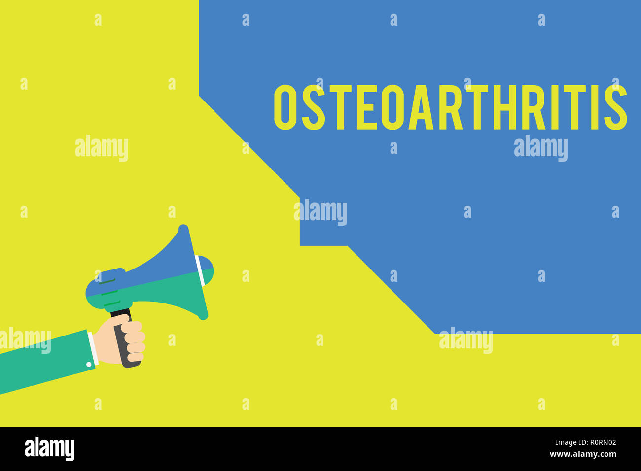 Word writing text Osteoarthritis. Business concept for Degeneration of