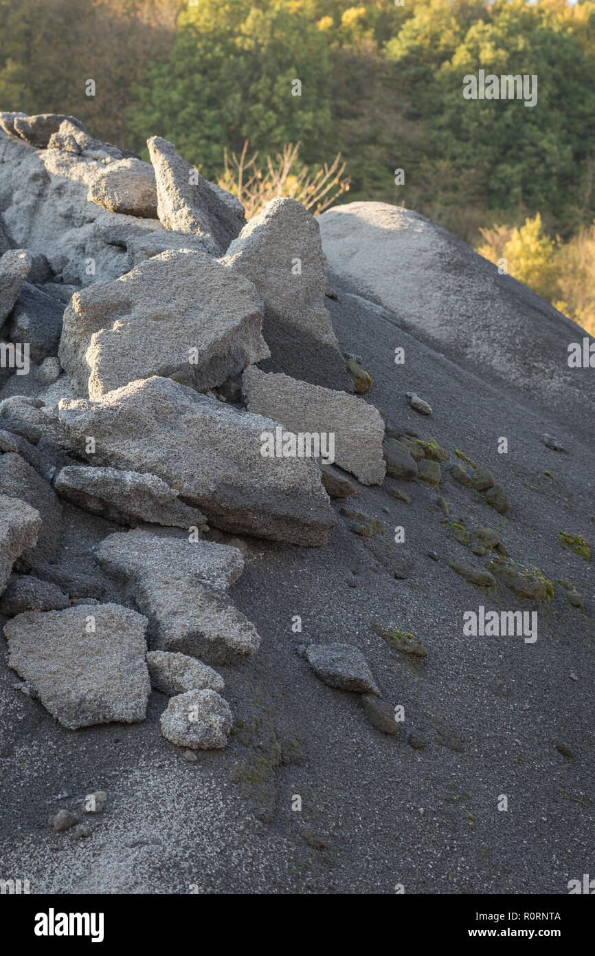 Texture Stones Gravel Pit Stock Photo
