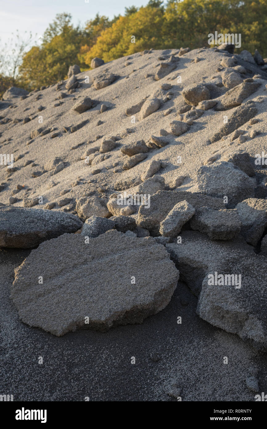 Texture Stones Gravel Pit Stock Photo