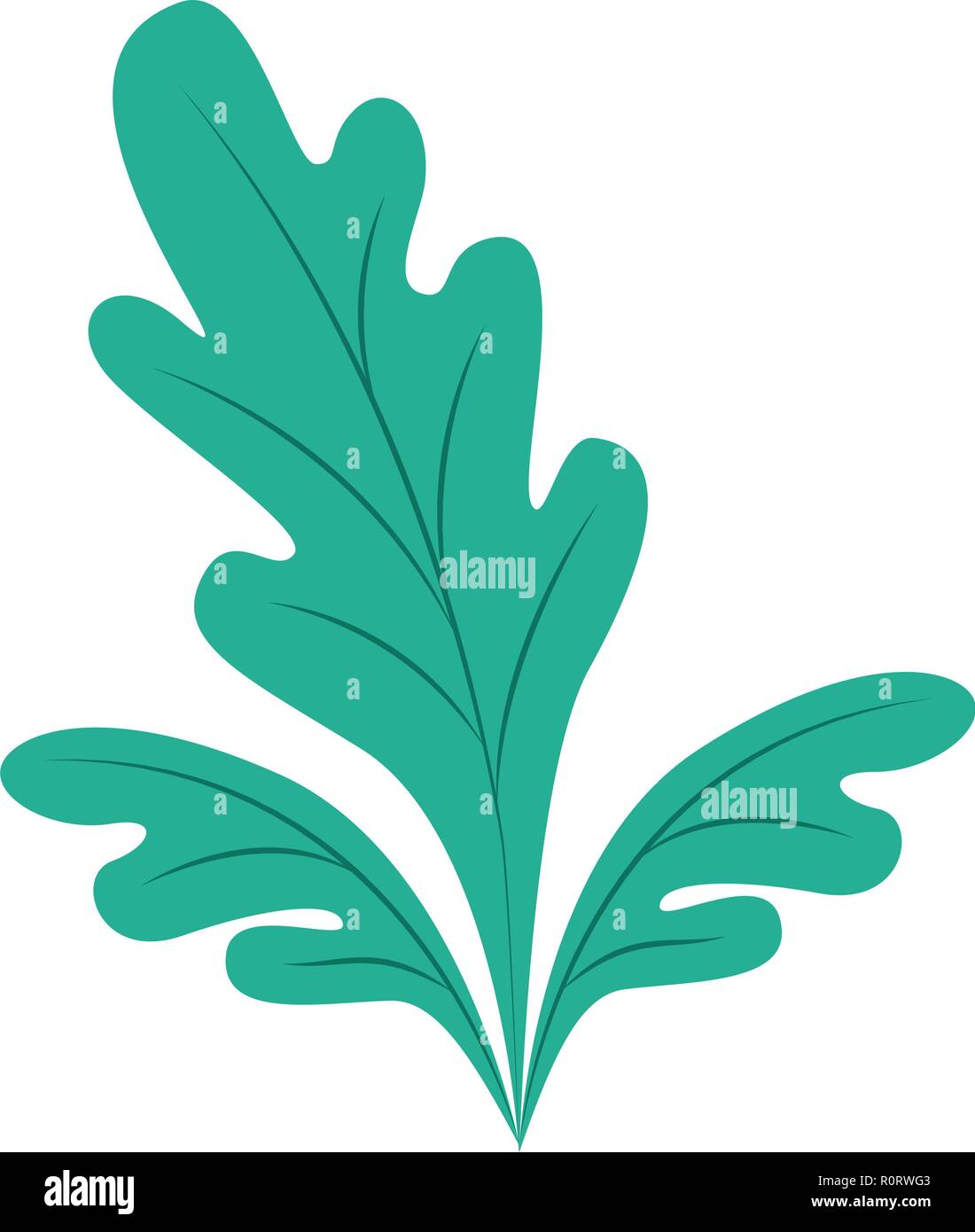 branch with leafs isolated icon Stock Vector Image & Art - Alamy