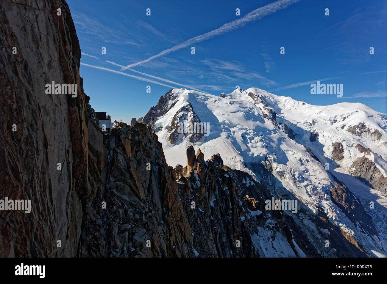 Glacier from the aiguille du midi hi-res stock photography and images ...