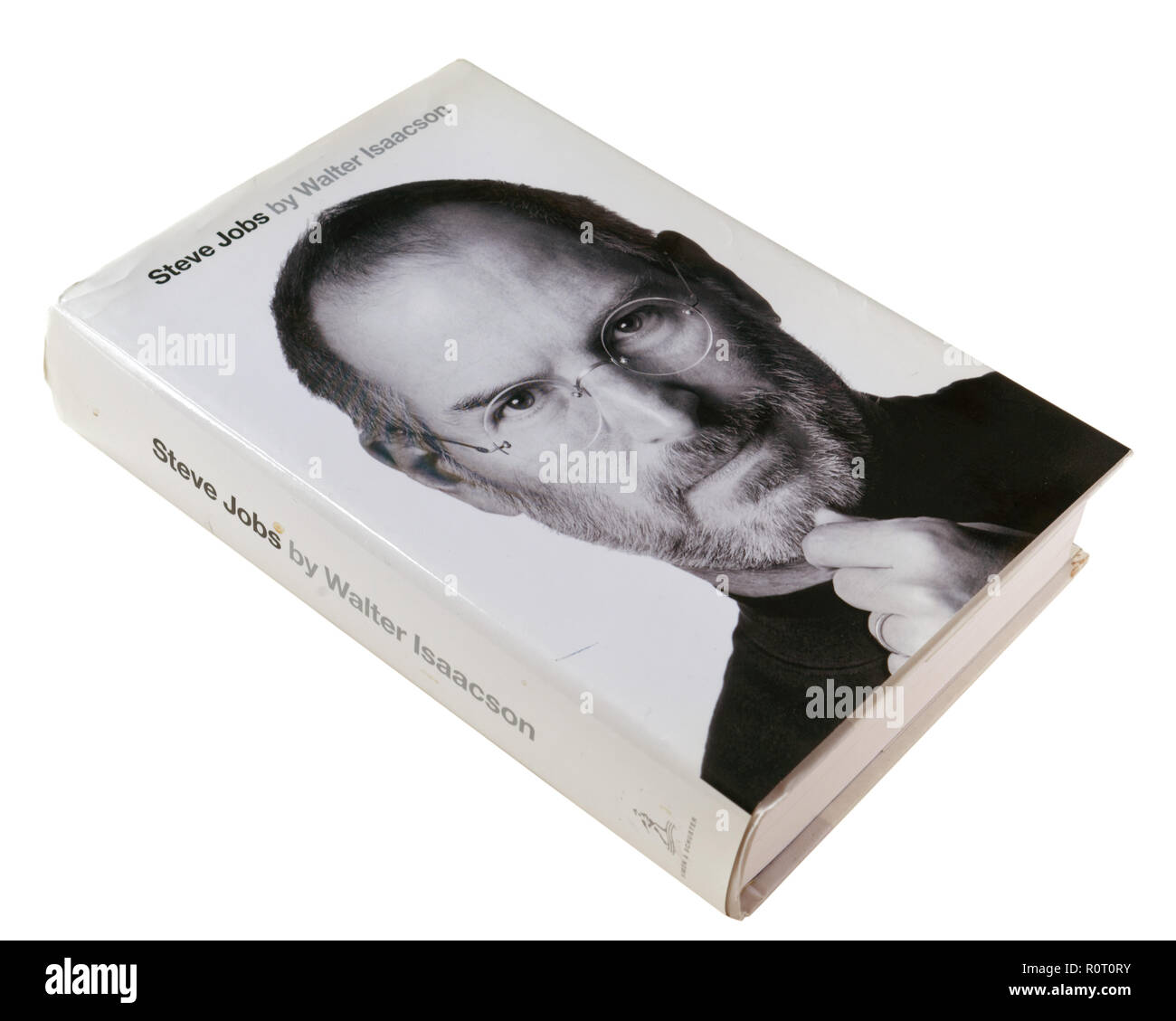 Steve Jobs biography by Walter Isaacson Stock Photo