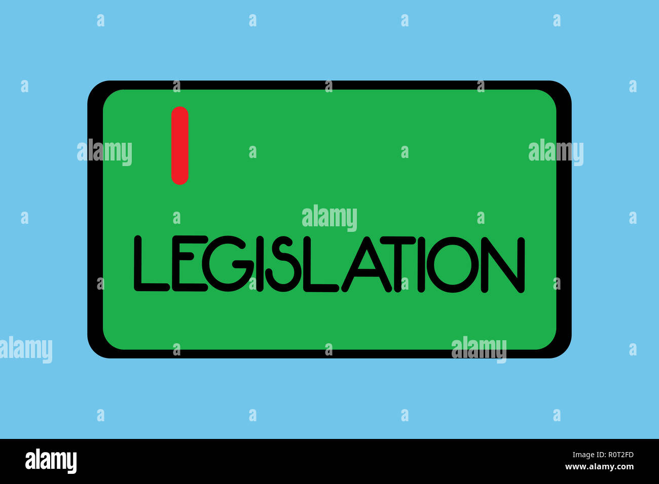 Handwriting text writing Legislation. Concept meaning Law or set of