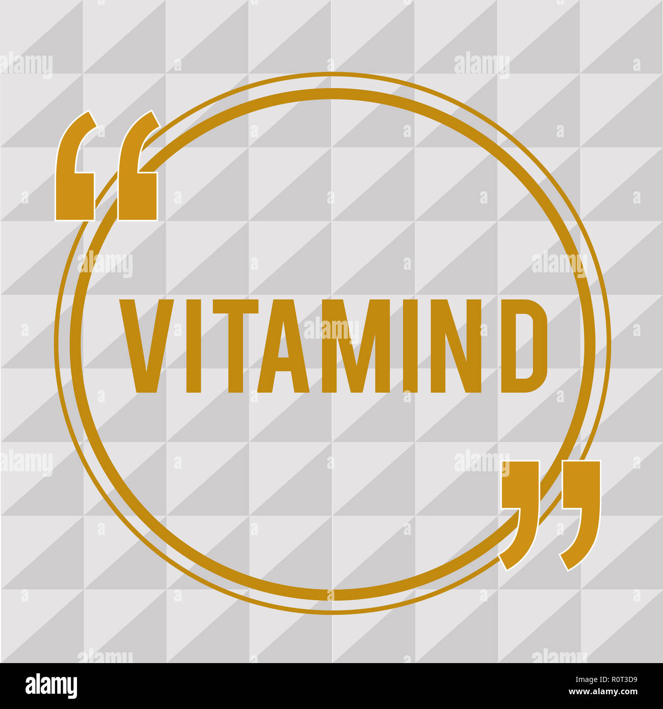 Handwriting text Vitamin D. Concept meaning Nutrient responsible for